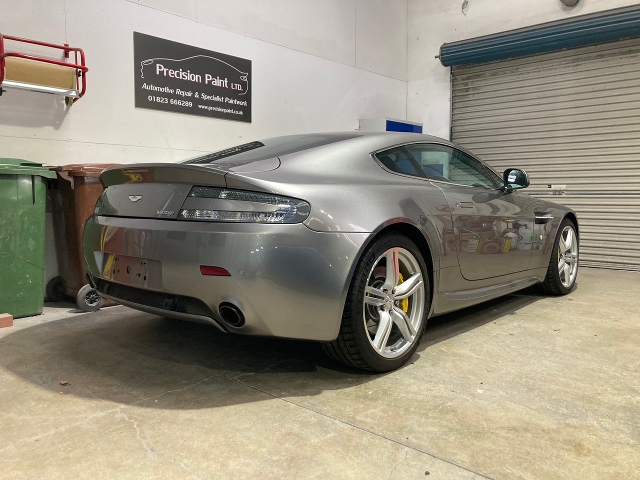 Aston Martin V8 Vantage - Given new lease of life by Precision Paint, Wellington