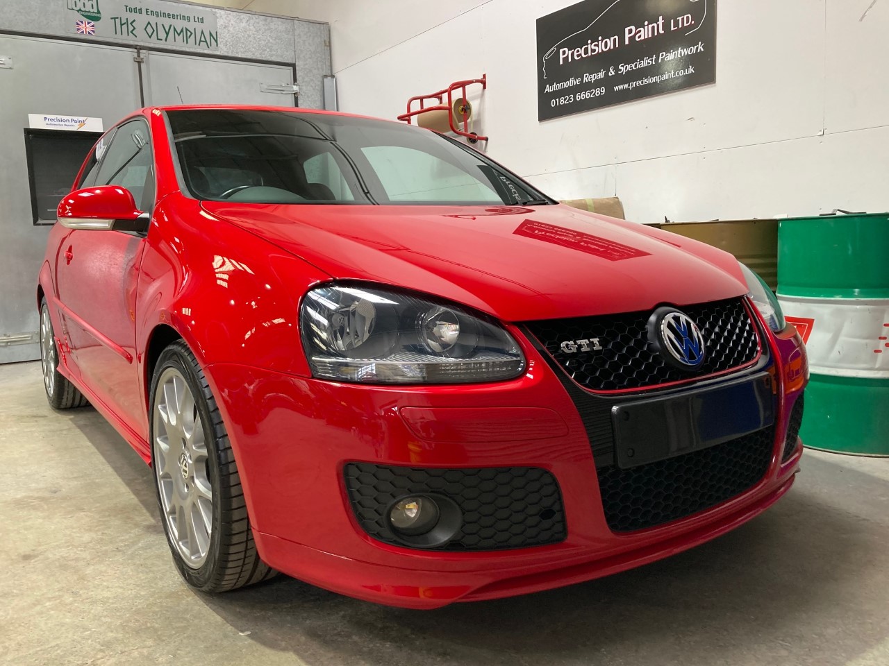 Volkswagen Golf GTI - Full body re-paint by Precision Paint, Wellington