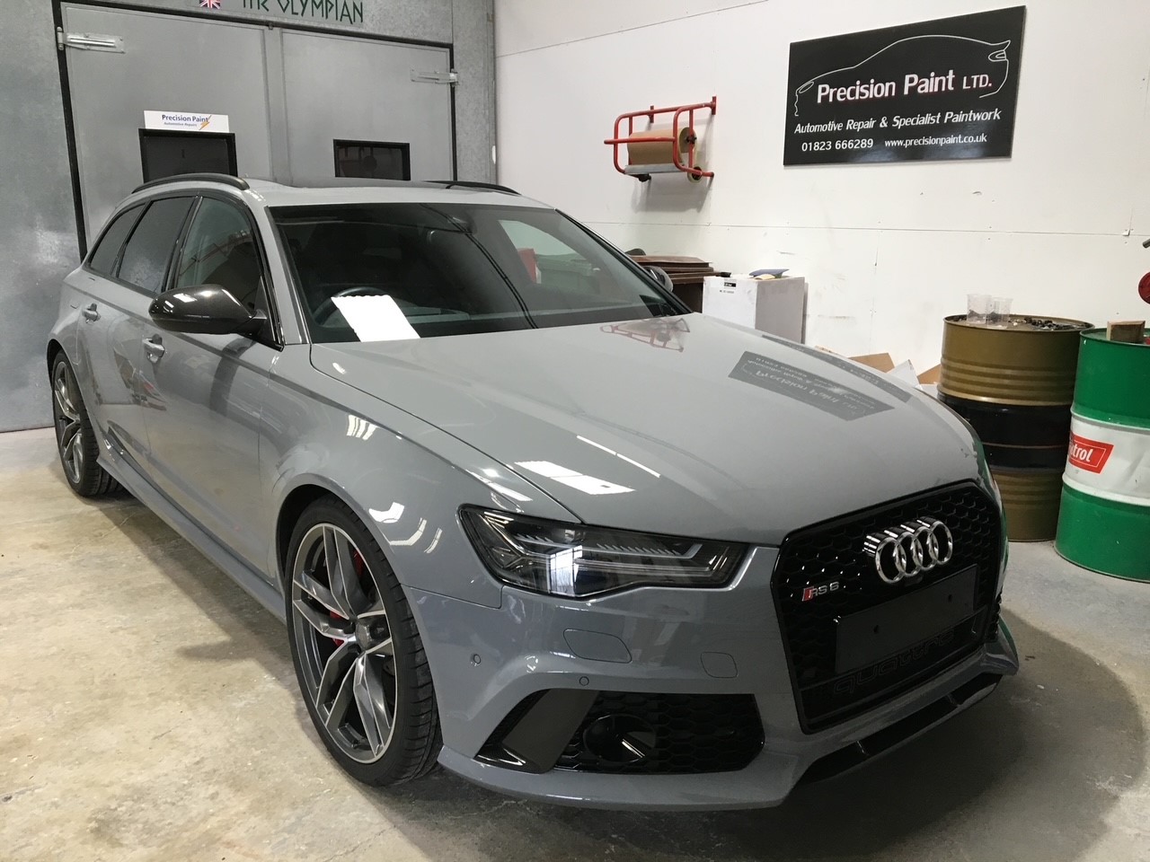 Audi RS6 Avant - Front View - Precision Paint, Wellington, Somerset