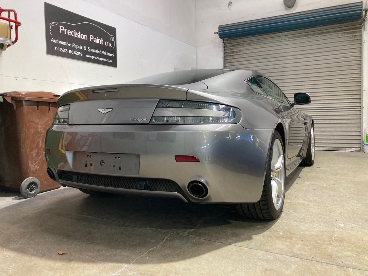 Aston Martin V8 Vantage - Given new lease of life by Precision Paint, Wellington