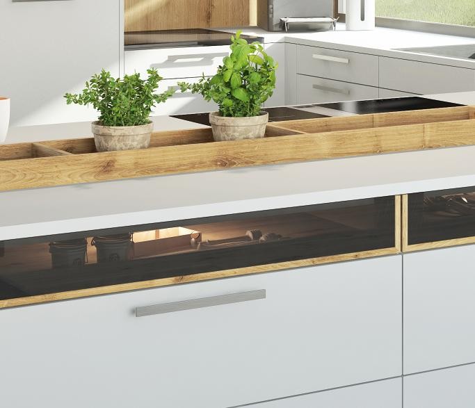 ewe Tensa Schublade mit Glasfront