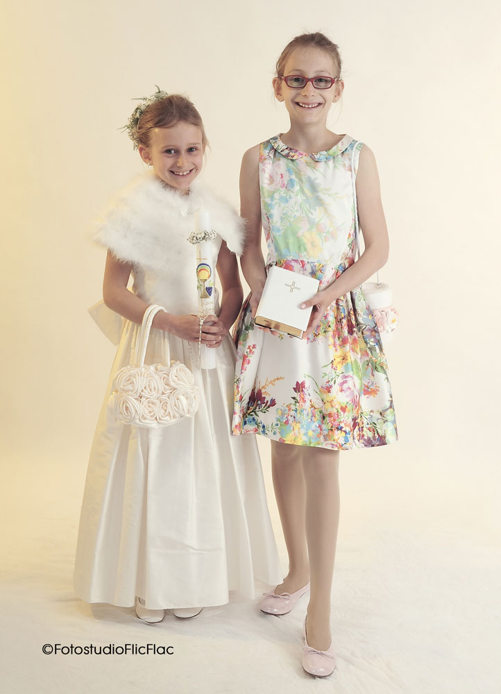Kommunions und Konfirmationsfotos im Fotostudio Flic Flac