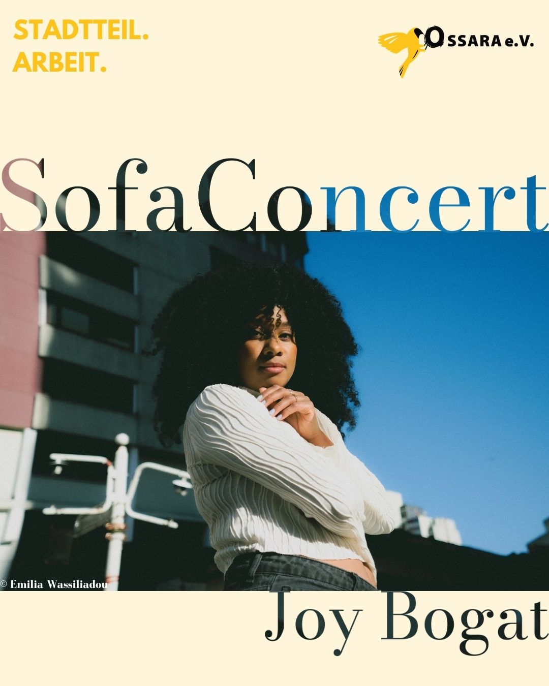 SofaConcert mit Joy Bogat