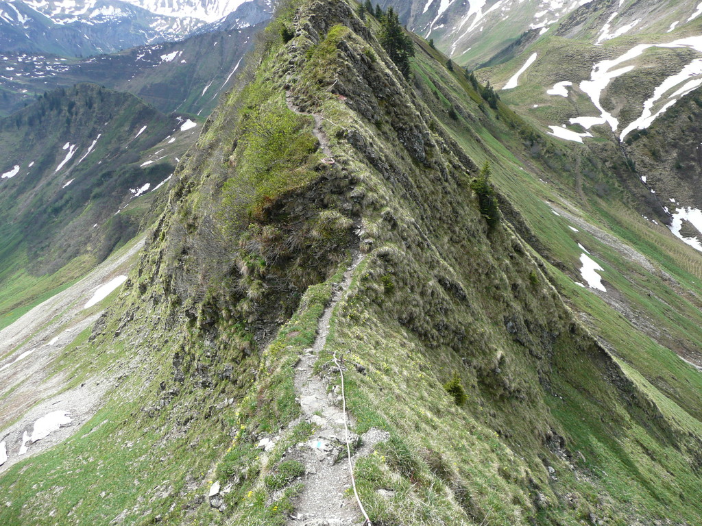 Der Weiterweg zum Derrenjoch