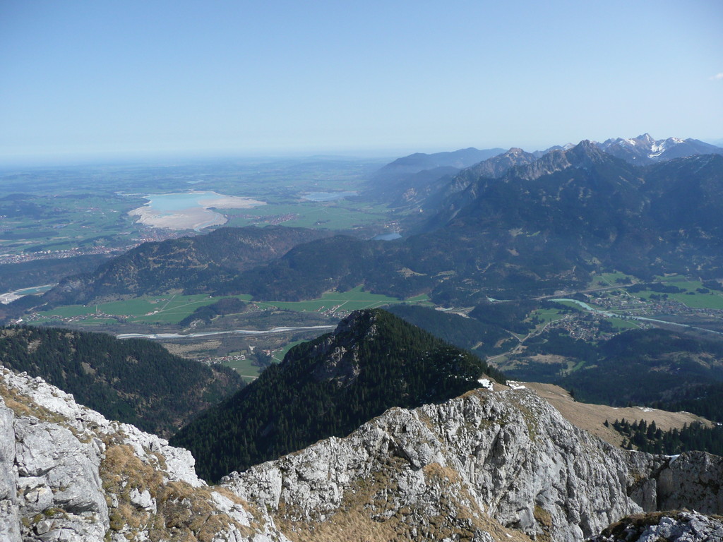 Aussicht vom Gipfel der Großen Gehrenspitze