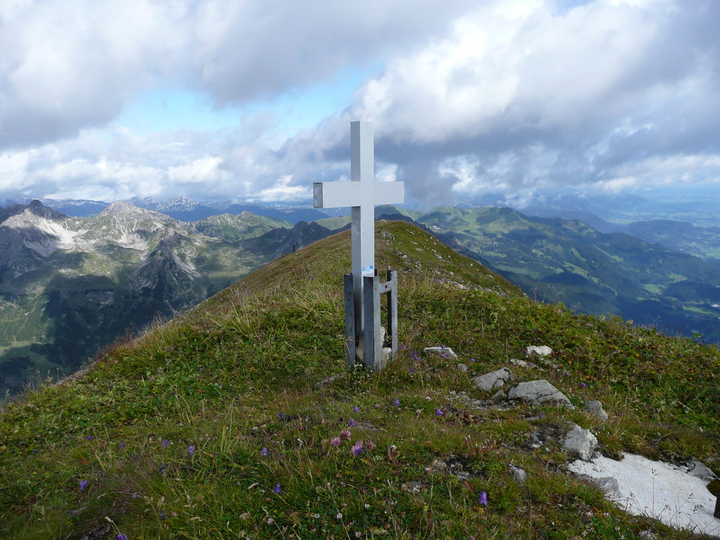 Am Gipfel des Linkerskopf