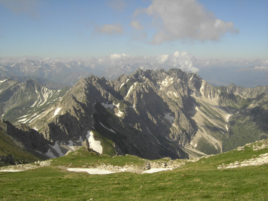 Nebelhorn und Wengenköpfe