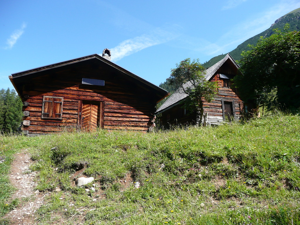 Hütten bei der Stabl Alpe