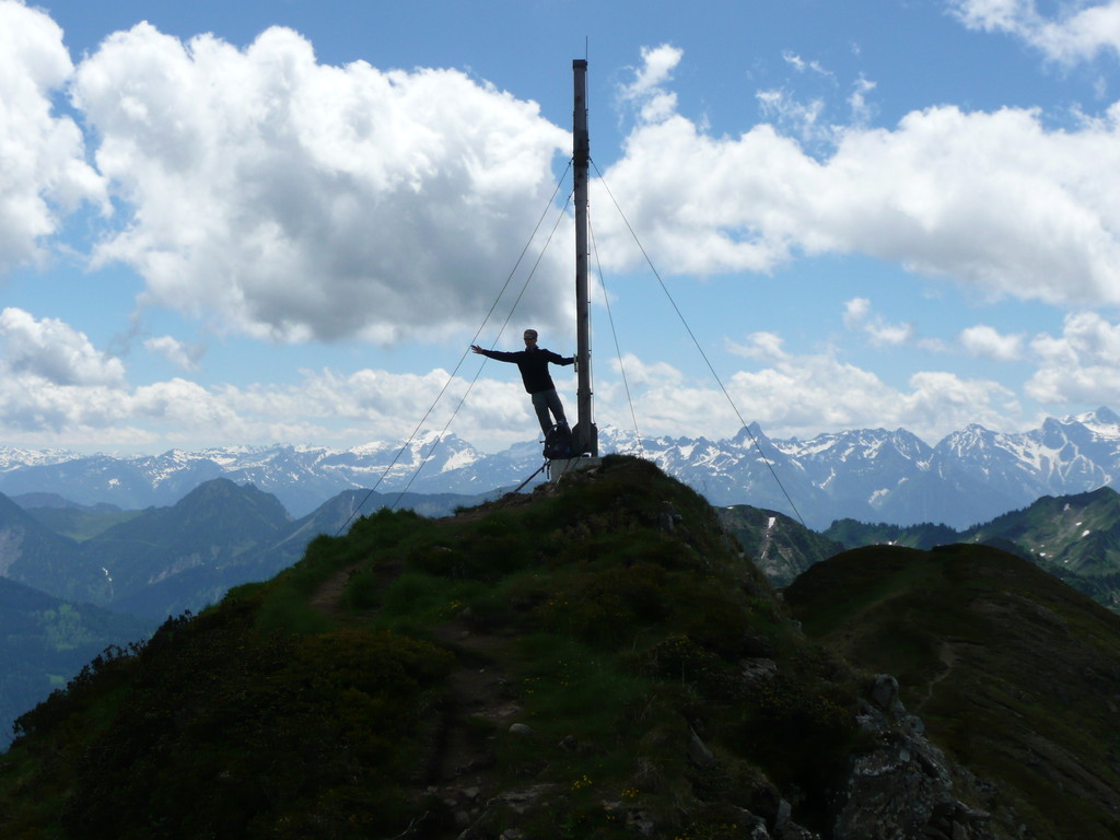 Am Gipfel des Portlerhorn
