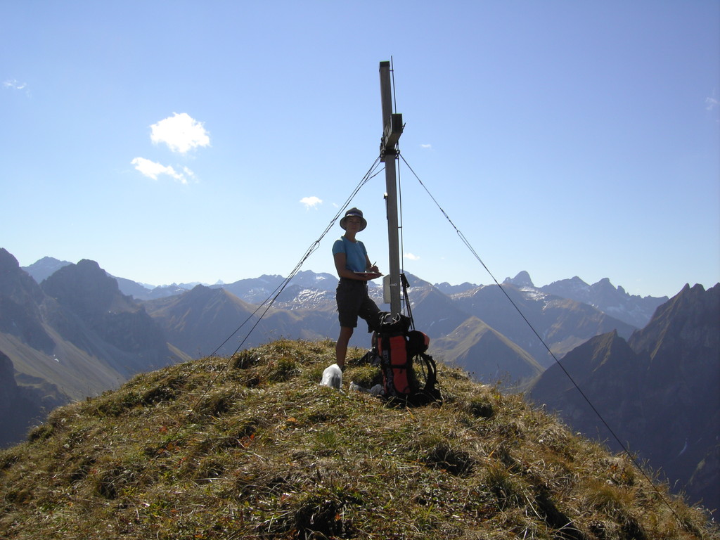 Am Schochen mit Gipfelpanorama