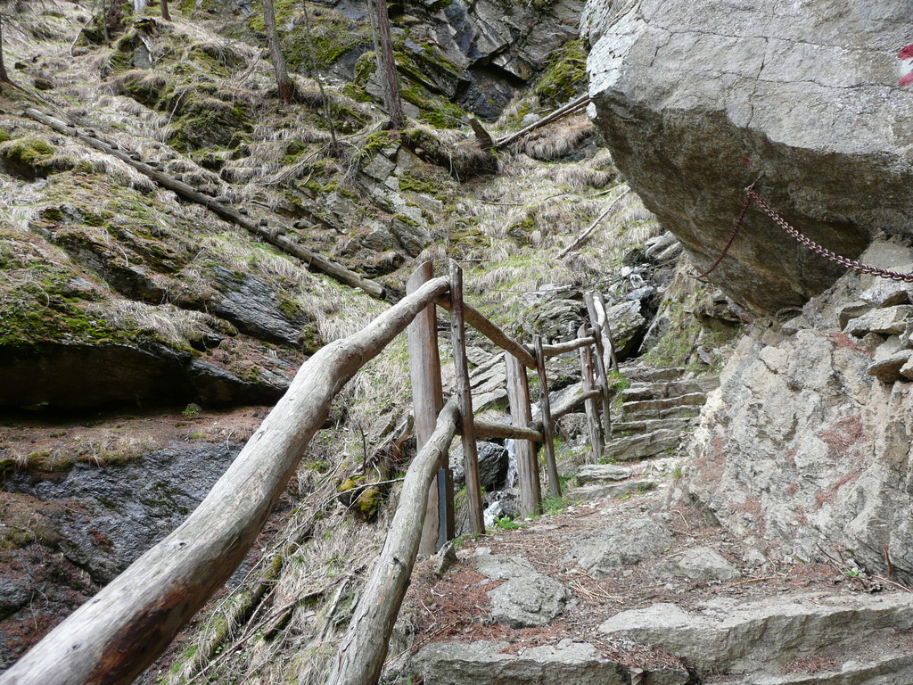 Abschnitt in der 1000 Stufen Schlucht