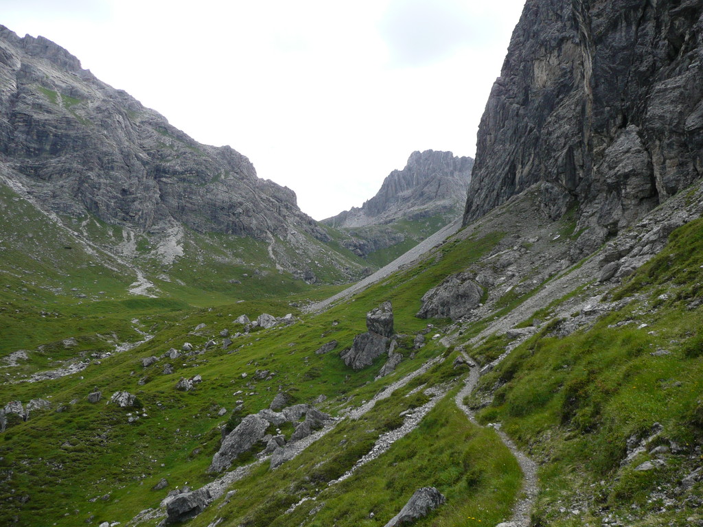 Unterwegs Richtung Gufeljoch