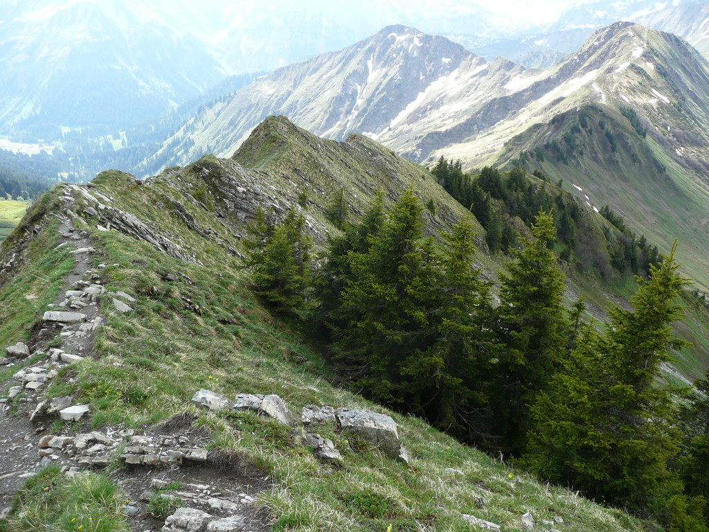 Der Weiterweg zum Starzeljoch
