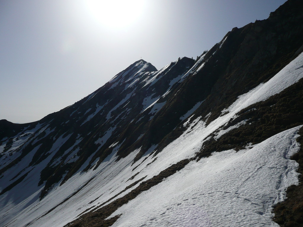 Schneidspitze vom Sabachjoch