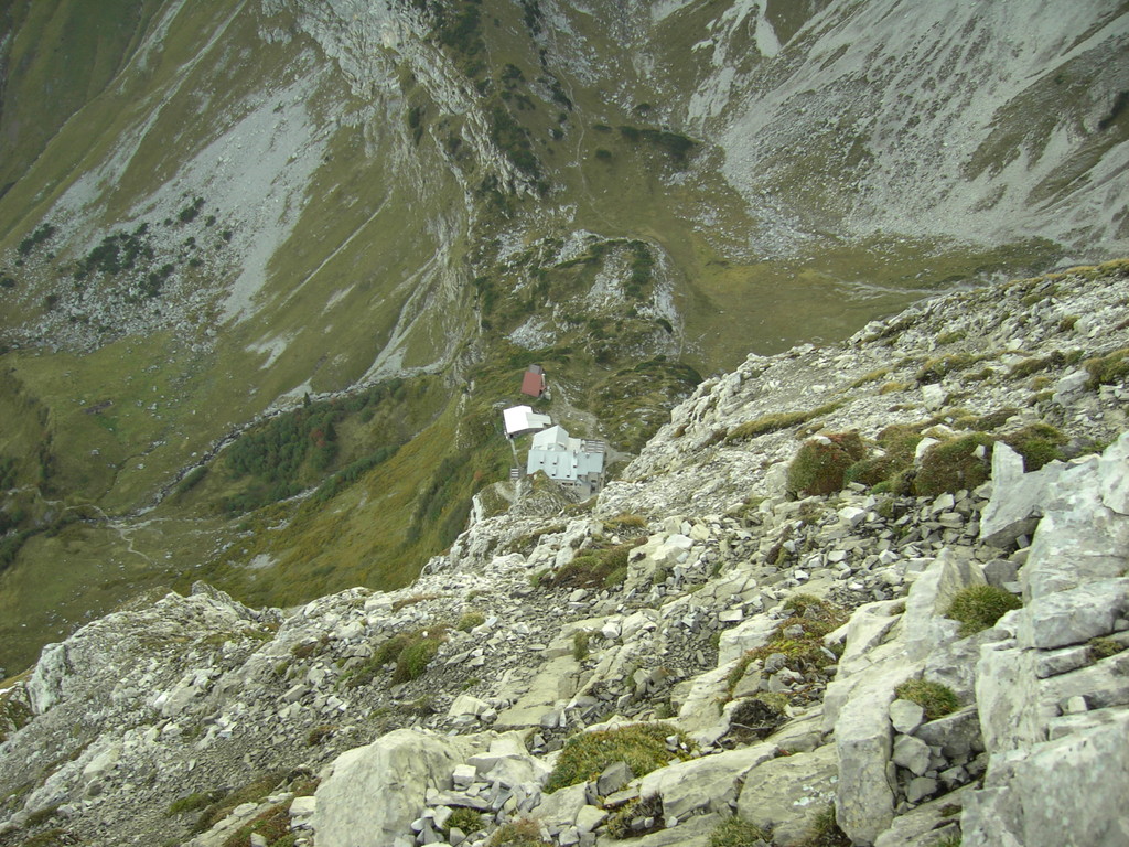 Tiefblick zum Prinz Luitpold Haus