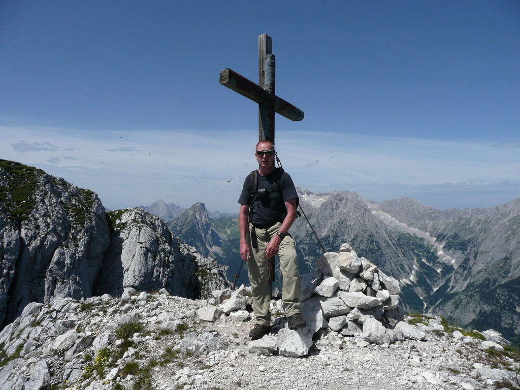 Am Gipfel der Großen Arnspitze