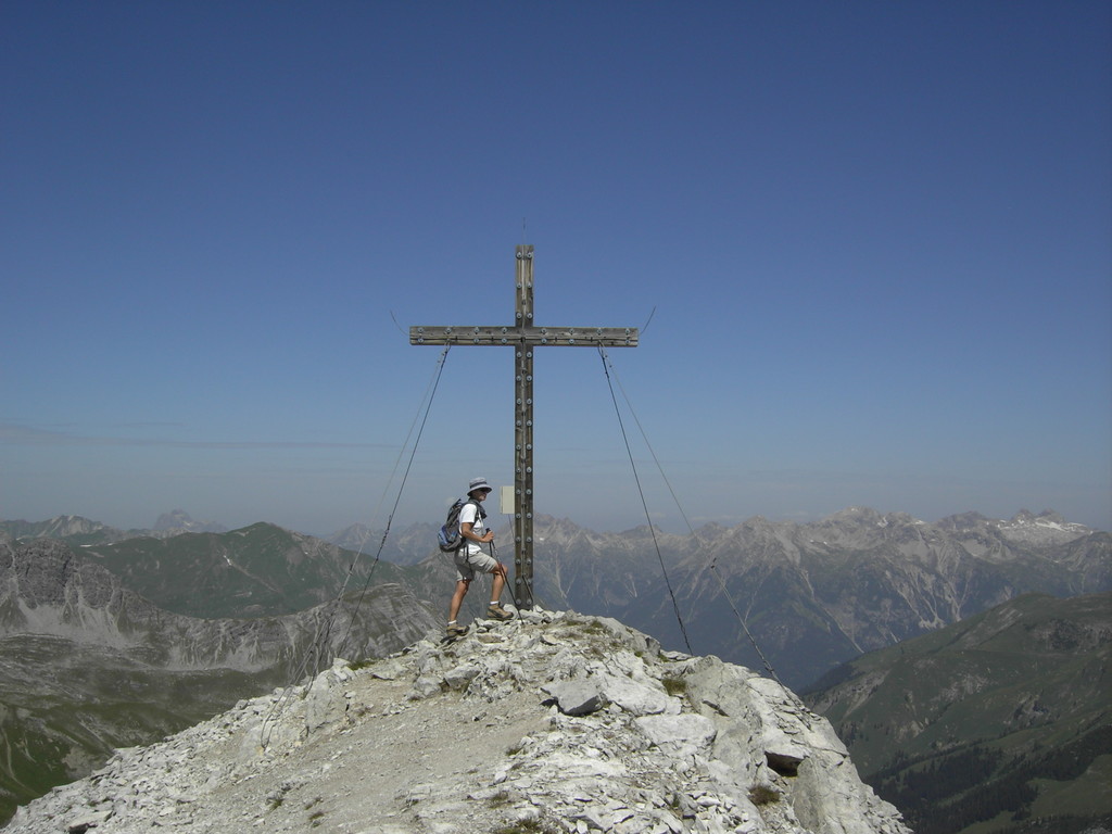 Am Gipfel des Grießkopfes