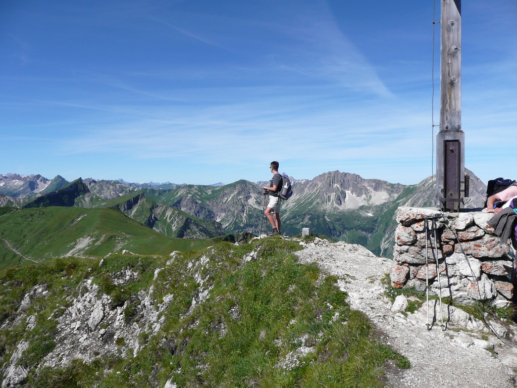 Am Gipfel der Sulzspitze