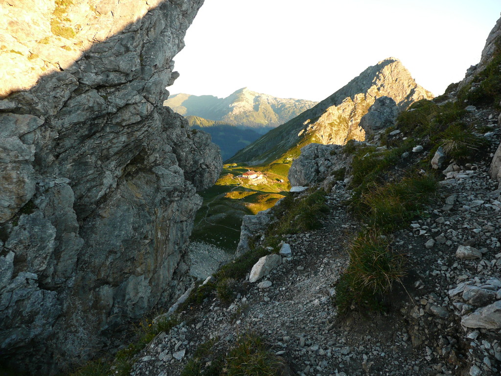Die Hütte aus einer anderen Perspektive