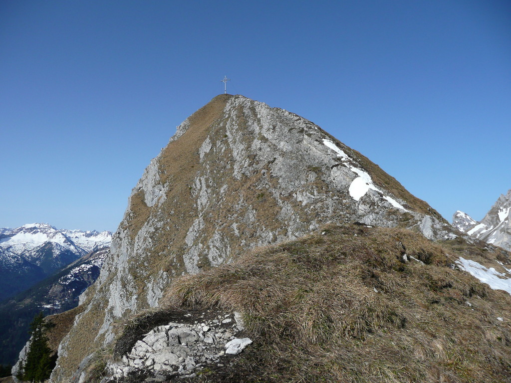 Rückblick zur Schneidspitze