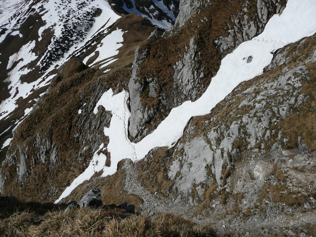 Aufstiegsgelände zur Gehrenspitze