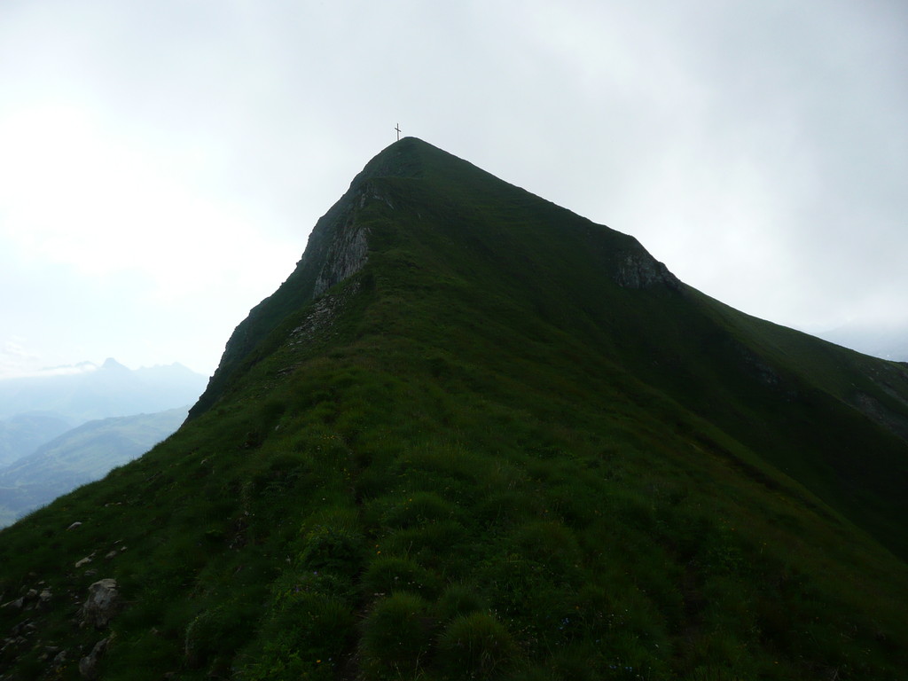 Blick vom Schafalpjoch zum Hochberg