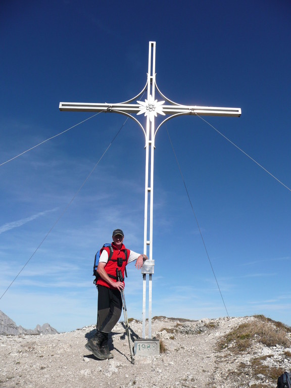 Am Gipfel der Gaichtspitze