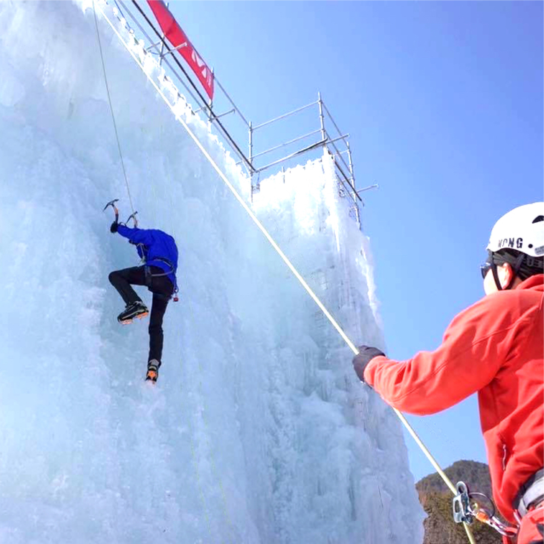 ブログ】山、こじらせてます。｜2016.2.27-28 アイスクライミング体験