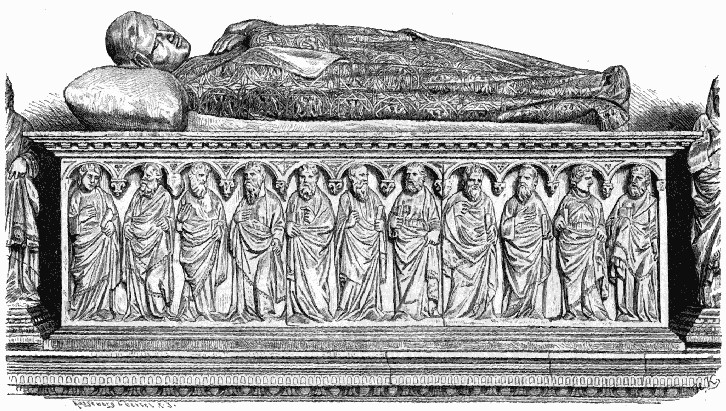 Heinrich VII. Marmorgrabmal im Dom zu Pisa,