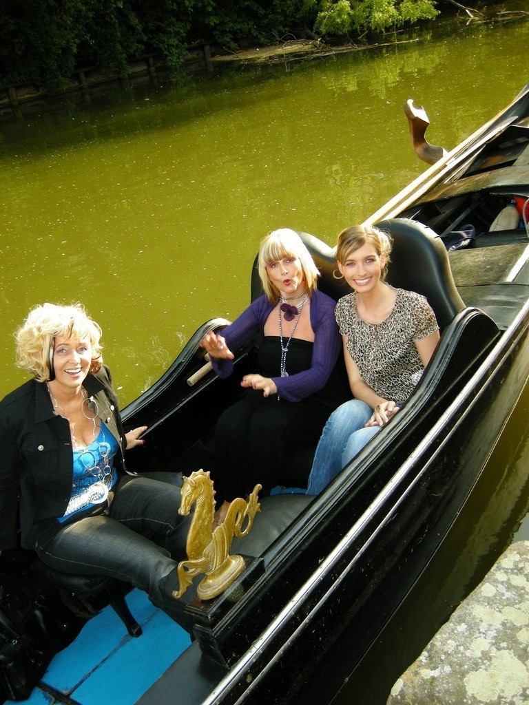 Gondelfahrt mit Linde, Vanessa und Nantia