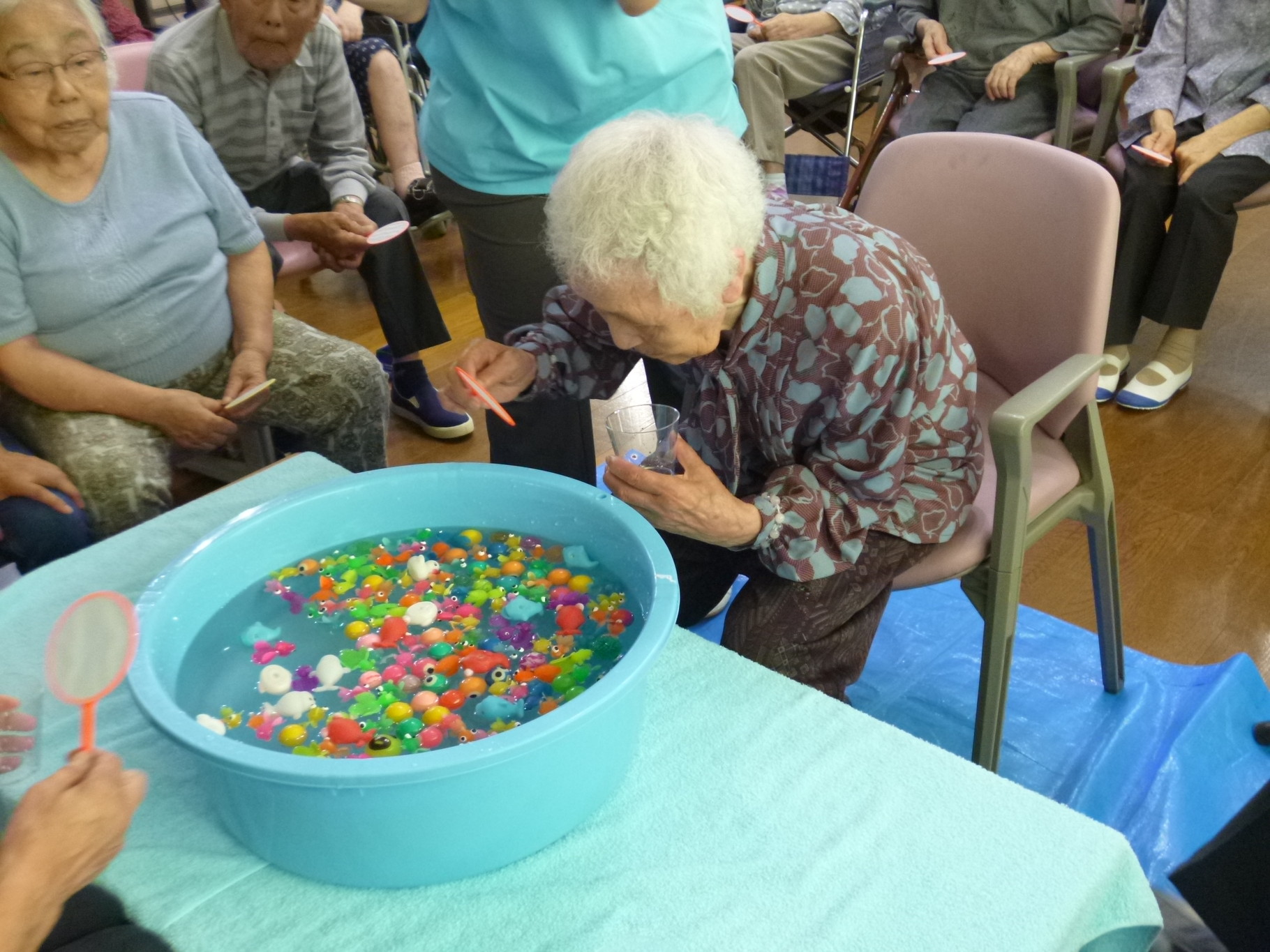 デイサービス 夏祭り 島根県江津市にて総合介護事業行う施設 社会福祉法人恩賜財団済生会支部島根県済生会 特別養護老人ホーム白寿園