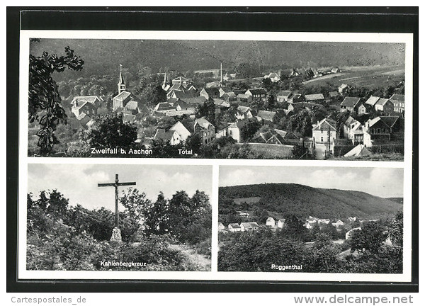 Historische Postkarte von Zweifall