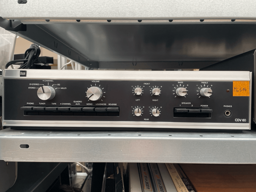 Dual CDV 60 Quadro Verstärker 4 Channel Stereo 1970er