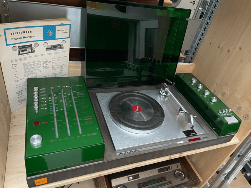 Telefunken stereo compact 2080 Kompaktanlagen System Plattenspieler 1971