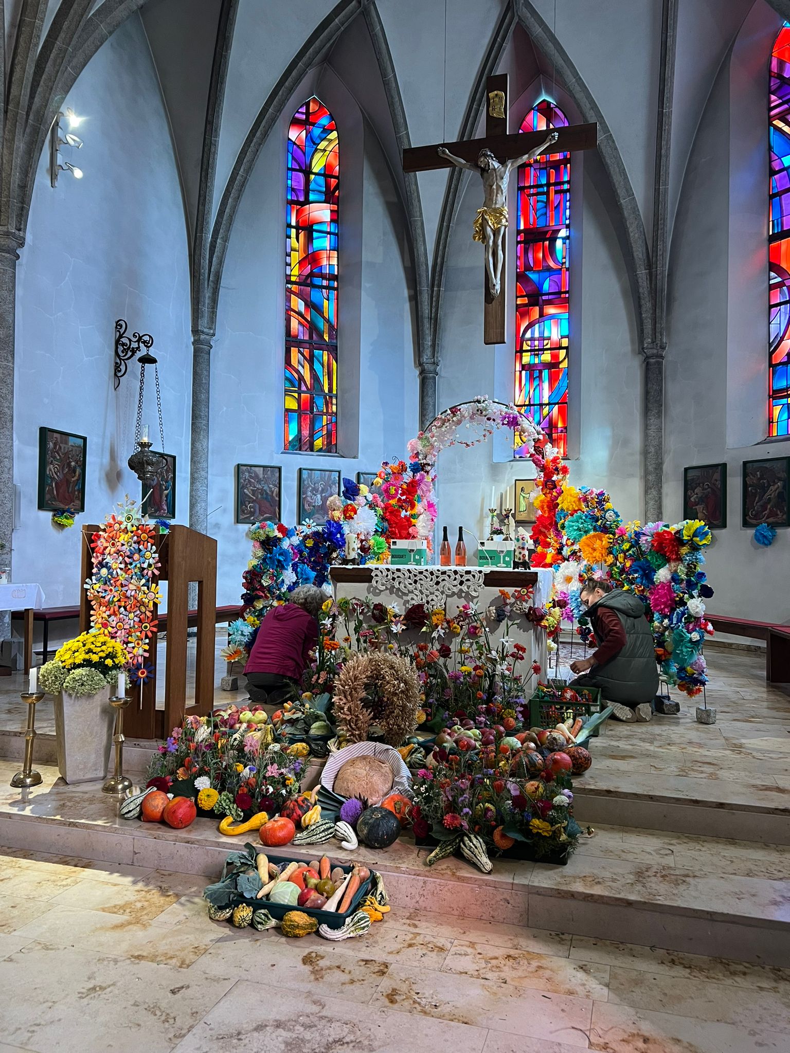 20 - Letzte Arbeiten in der Kirche
