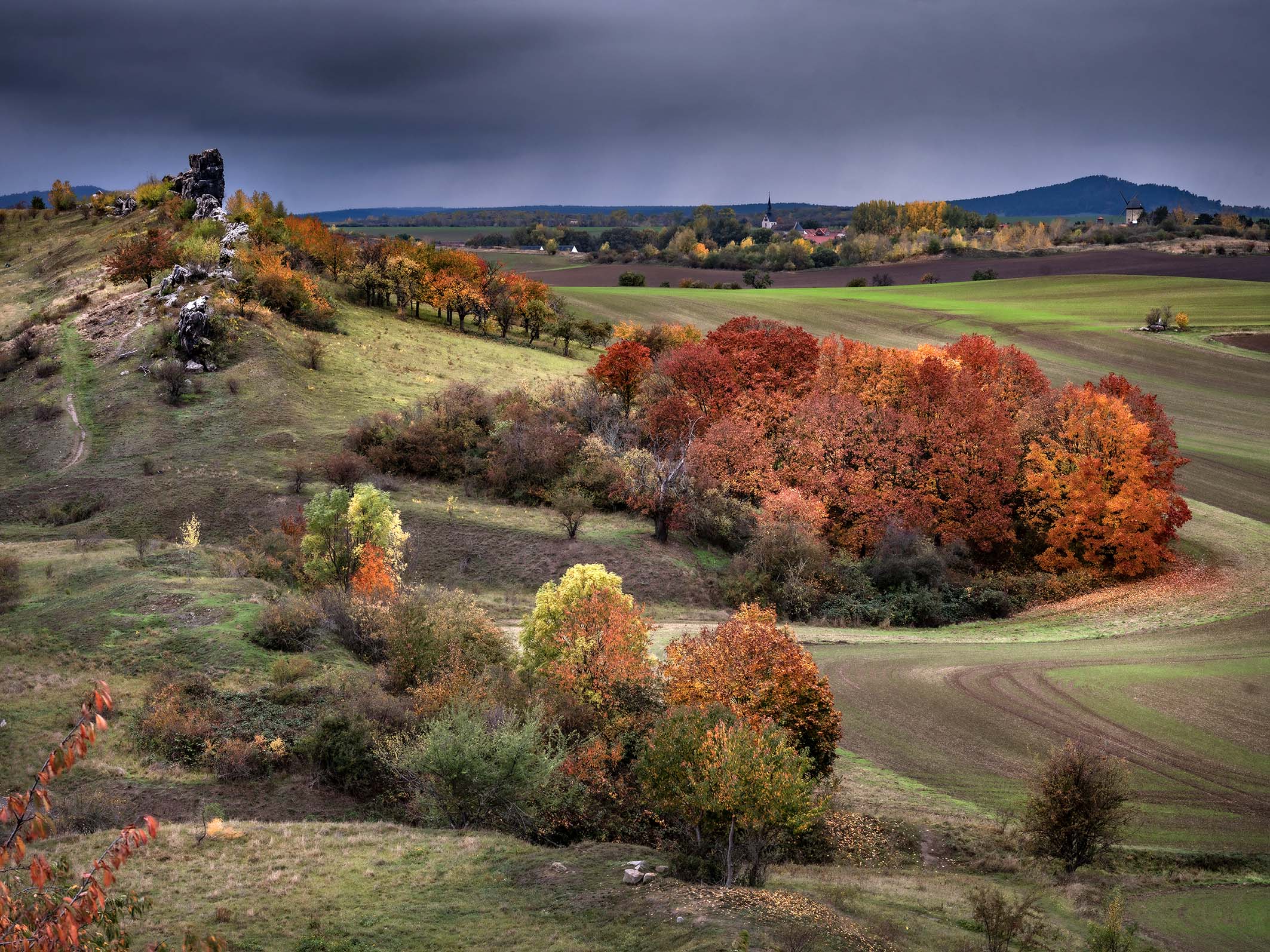 Blick von der Teufelsmauer