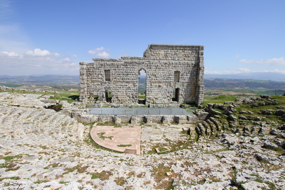 Theater von Acinipo (ehemals römische Stadt in der Nähe von Ronda)