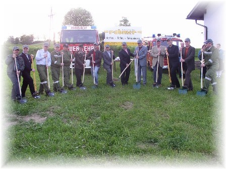 Spatenstichfeier: 16.Mai 2008