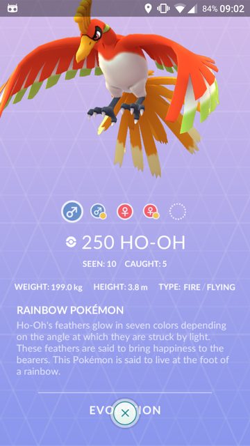 Ho-Oh normal