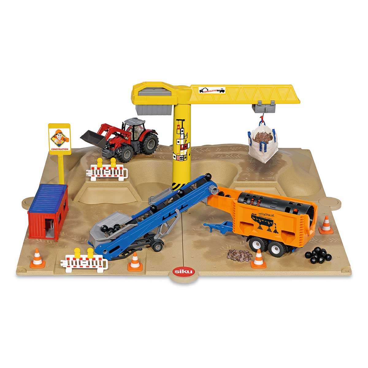 SIKU WORLD 掘削工事現場 - 輸入ﾄﾗｸﾀｰﾐﾆｶｰ｜農業機械ﾐﾆﾁｭｱ通販