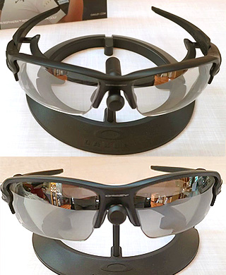 ◎フレーム：OAKLEY（オークリー）／ FLAK（フラック）2.0　◎レンズ：OAKLEY（オークリー）