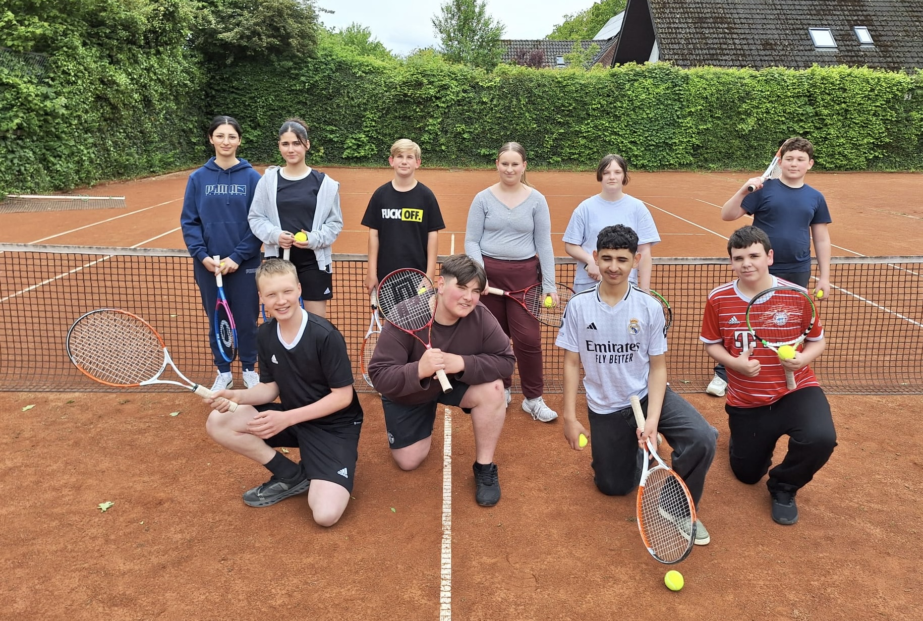 Tennis statt Klassenzimmer