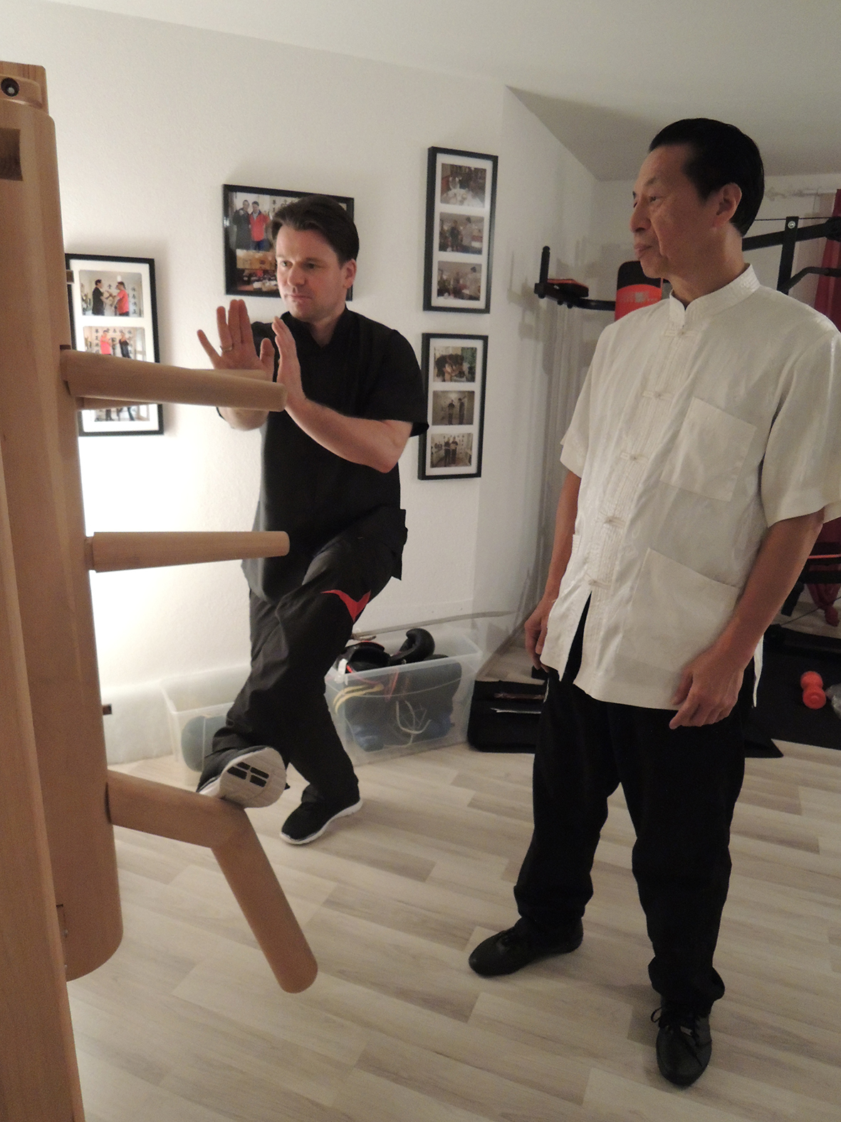 Markus Schinhammer und Samuel Kwok private Training Teil 2