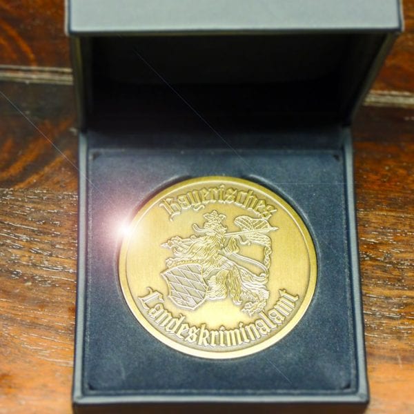 Verliehene Medaille vom LBKA