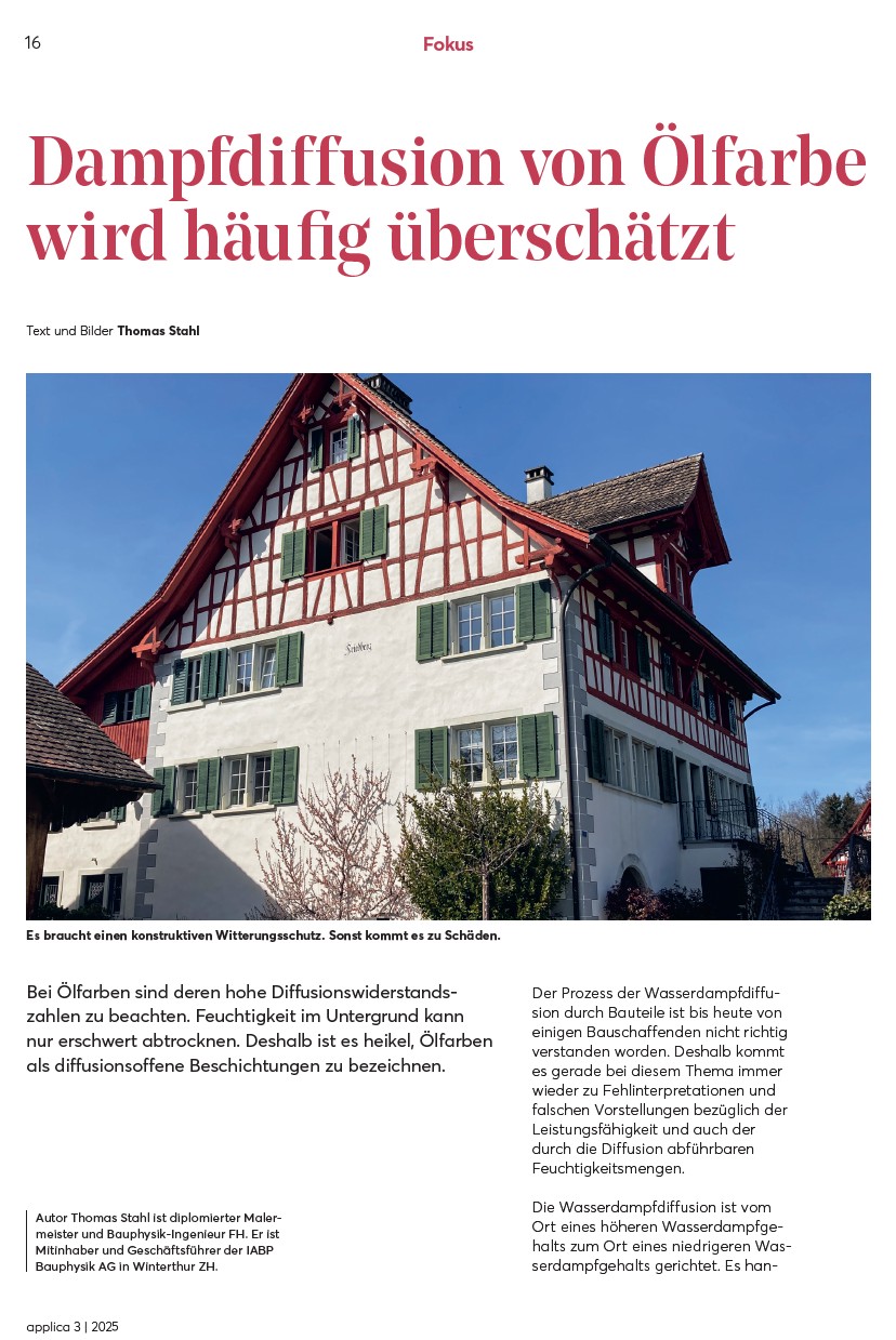 Fachartikel in der Applica