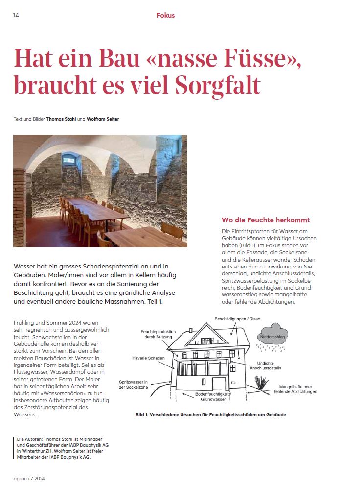 Fachartikel in der Applica