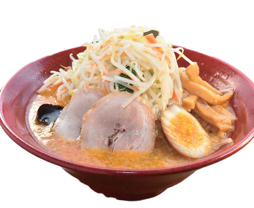 野菜がたっぷりの味噌タンメン