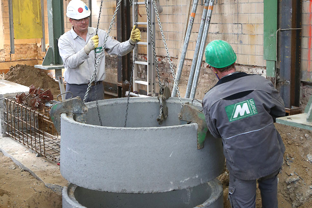 Sanierung Bodenplatte im laufenden Betrieb · Sasol · CMP Marl