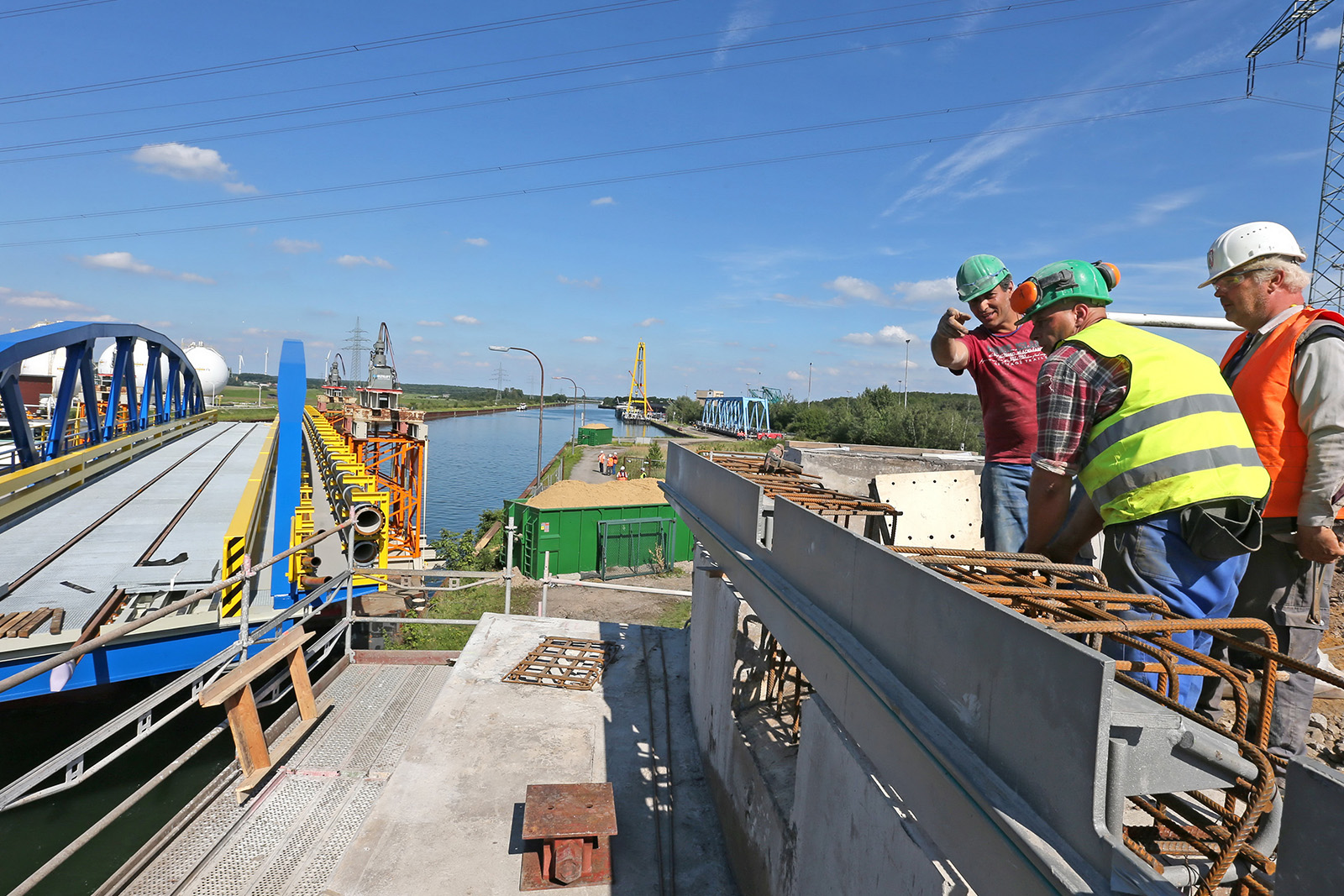 Abbruch und Widerlagersanierung Brücke Wesel-Datteln-Kanal