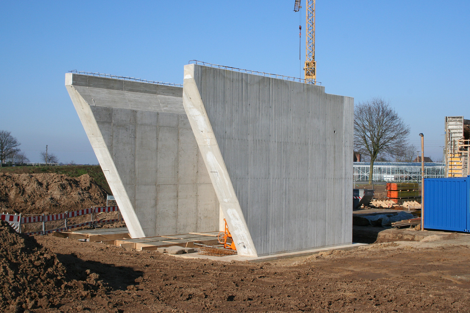 Neubau Brücke in Wesel